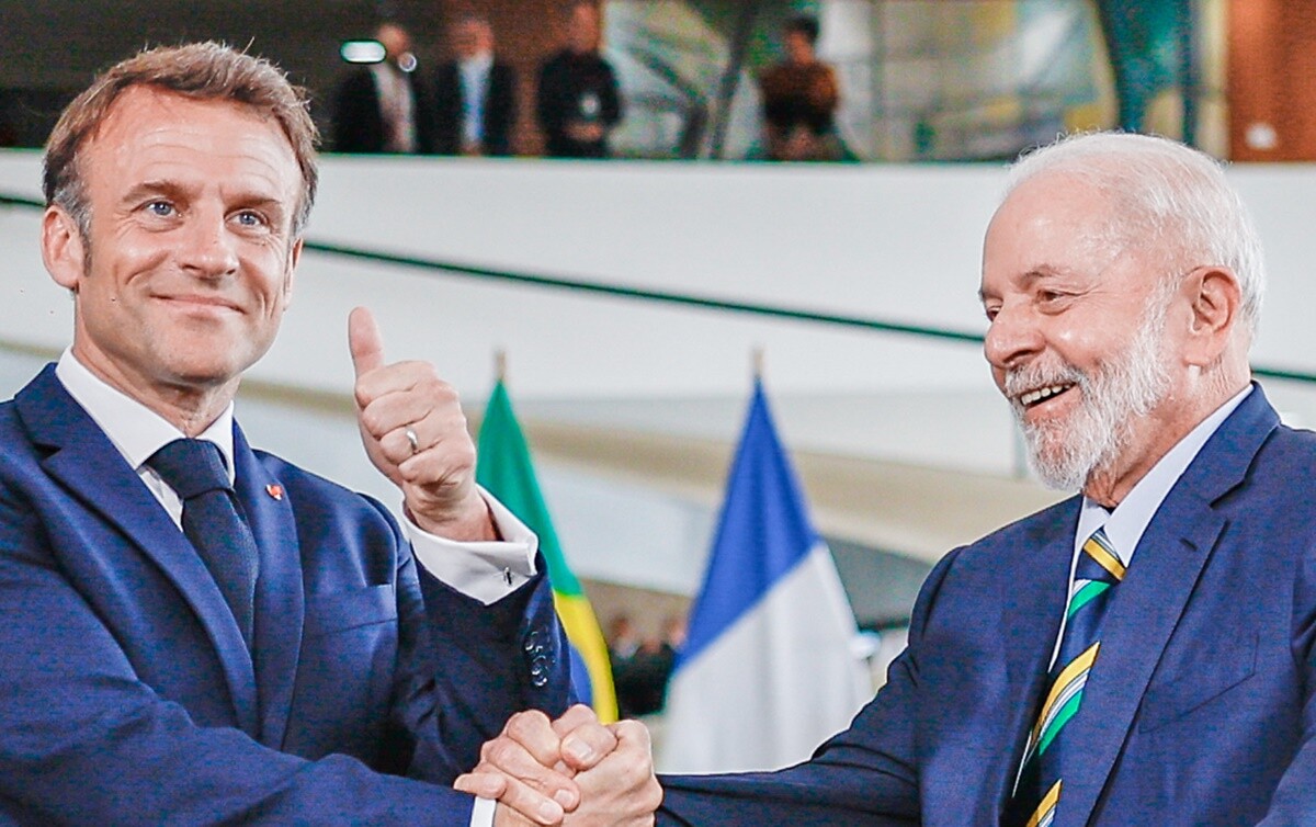 Lula diz que Macron tem direito de ser contra acordo Mercosul-UE