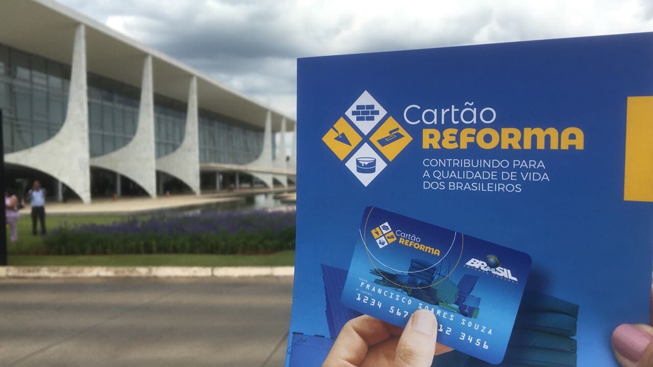 Regulamentação do Cartão Reforma é publicada no Diário Oficial