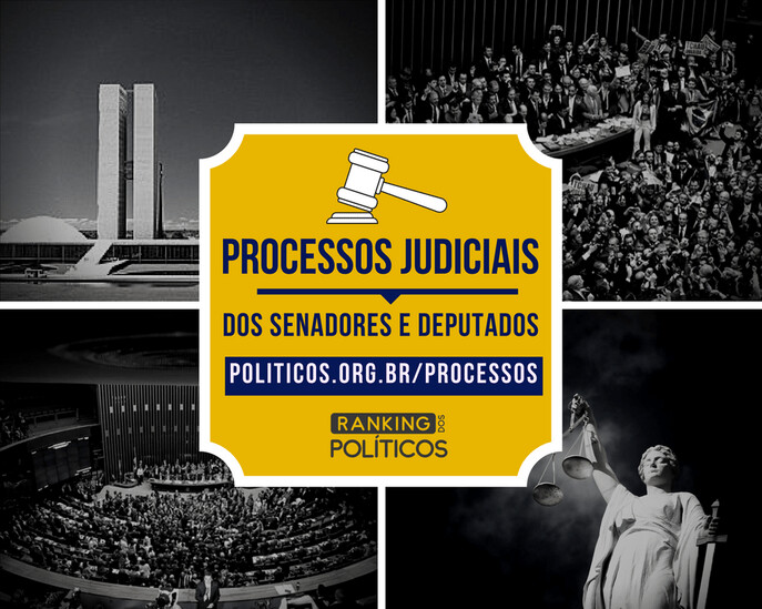 Ranking dos Políticos lança ferramenta para pesquisa de processos dos parlamentares