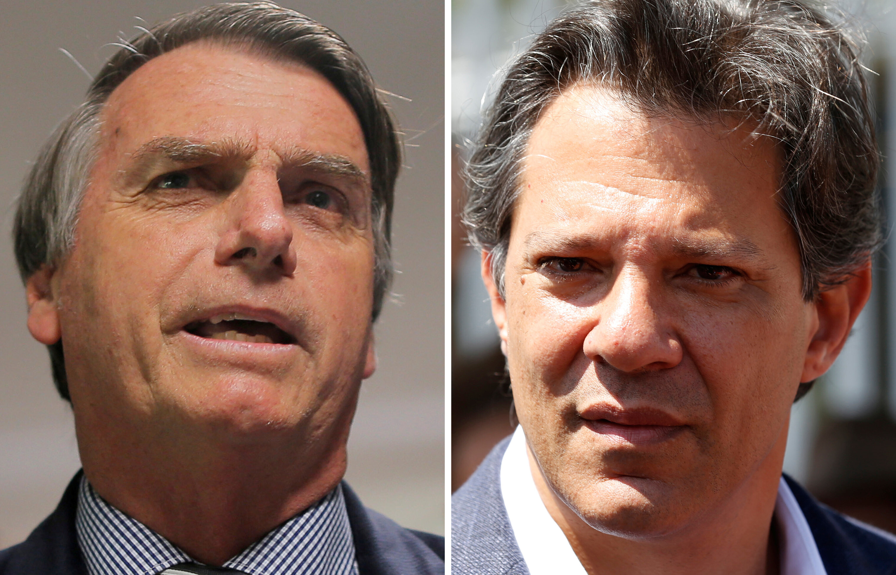 Bolsonaro tem 64% contra 36% de Haddad, diz pesquisa