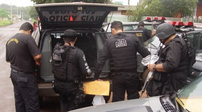 Operação Nacional da Polícia Civil prende mais de 200 pessoas em MS