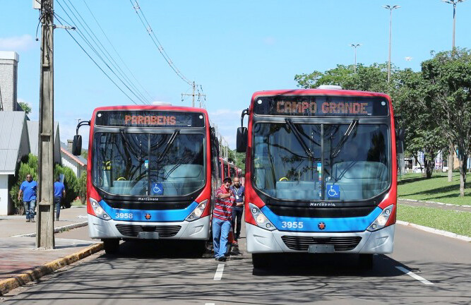 Consórcio Guaicurus entrega 20 novos ônibus à população de Campo Grande