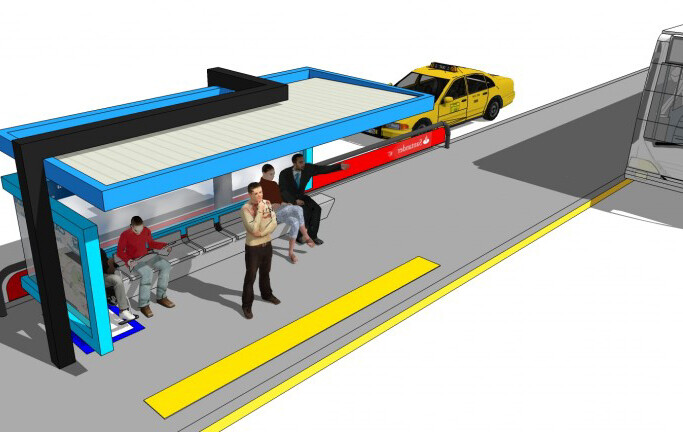 Avenidas Guia Lopes e Brilhante receberão estações de pré-embarque de ônibus