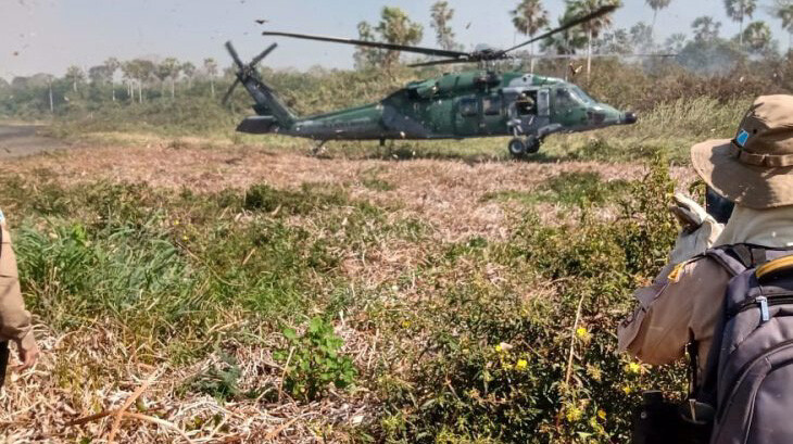Operação Pantanal II elimina focos de incêndio e planeja novo combate integrado