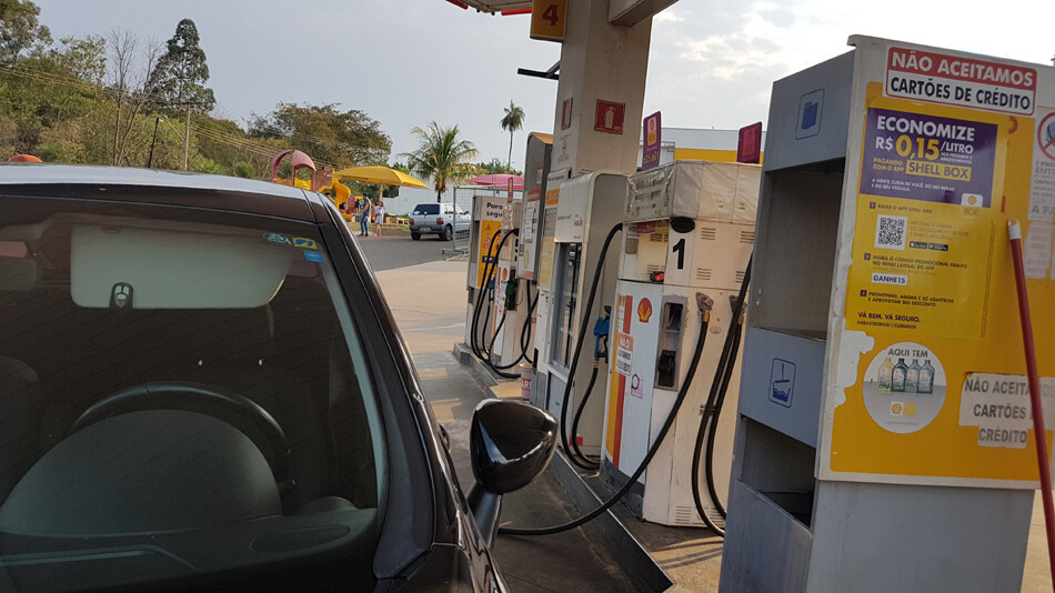 Preços da gasolina e do diesel têm novo reajuste