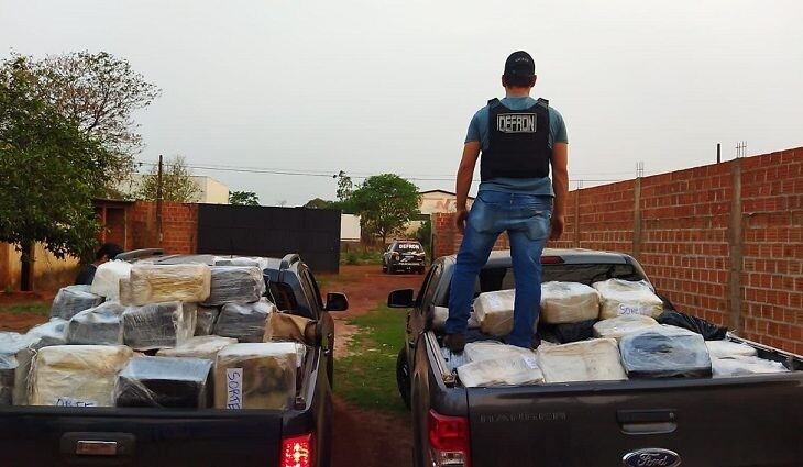 Operação Fronteiras tem saldo de 30 toneladas de drogas apreendidas
