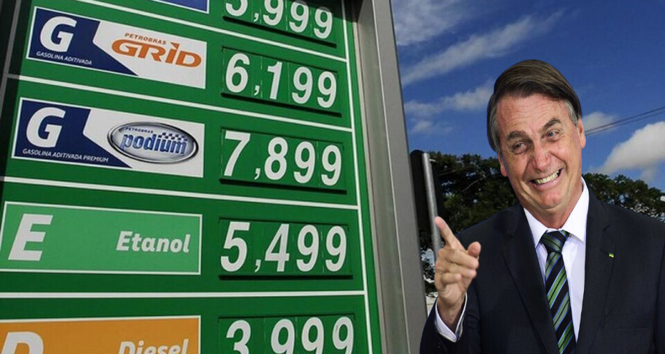 Bolsonaro antecipa novo reajuste no preço dos combustíveis